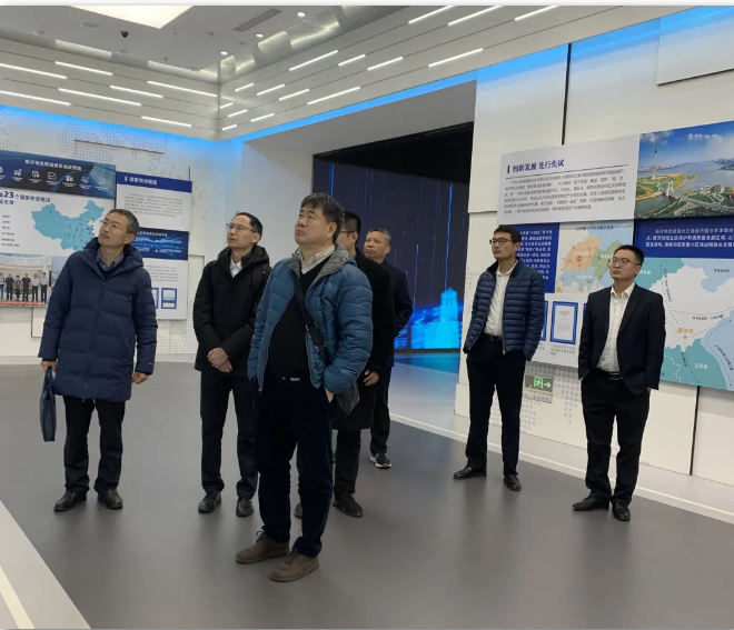 市场监管总局发展研究中心调研组莅临顺和国际智慧物流园
